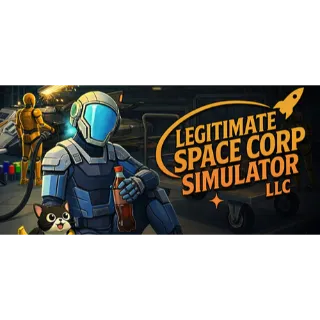 Legitimate Space Corp Simulator LLC [GLOBAL STEAM KEY]