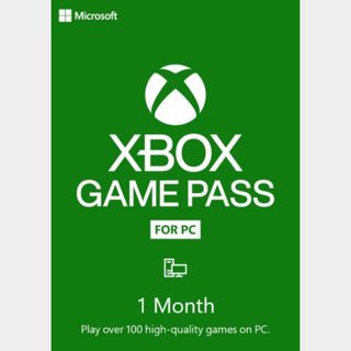 1 Month Xbox Game Pass Ultimate Xbox One / PC (US) (Non - Stackable)