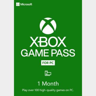 Xbox Game Pass Ultimate + Live Gold 1 one Month Cdoe (No Stackable