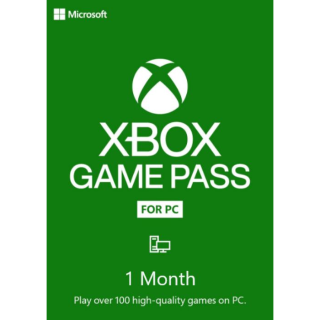 xbox pc game pass 1 month