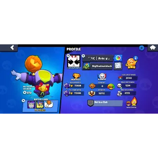 Brawl stars account 72k so cheap