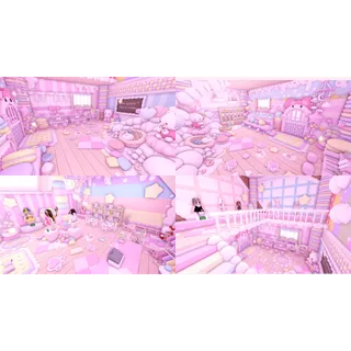 adopt me cutecore hello kitty x sanrio gingerbread house