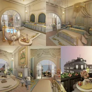 adopt me paris detailed apartment styled house