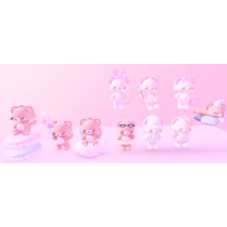 adopt me cute bear plush pack