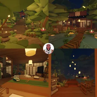 adopt me japanese huge detailed mansion