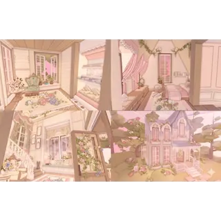 adopt me super detailed cottage victorian house