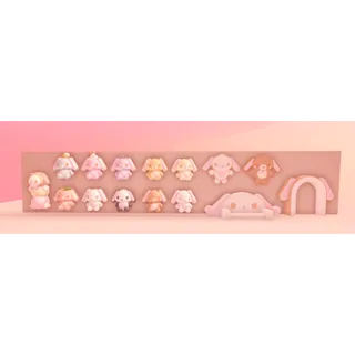 adopt me cutecore sugarbunnies plushie pack