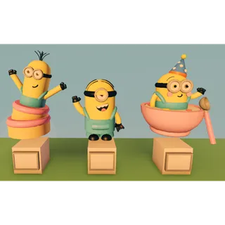 adopt me minion plushie pack
