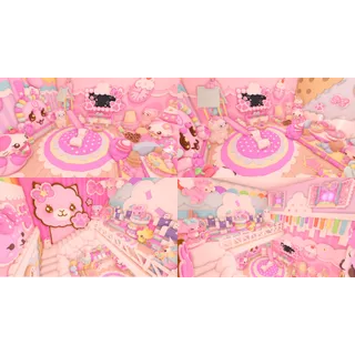 adopt me cutecore/yume detailed kawaii alpaca x kamiosugarpet themed house
