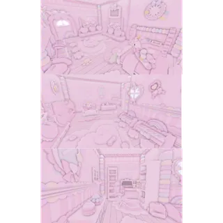 adopt me softcore unicorn bedroom