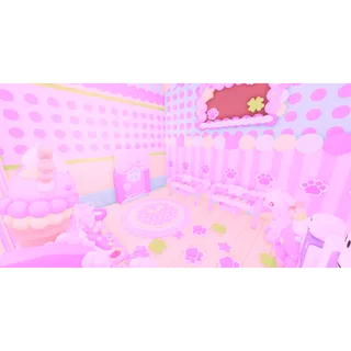 adopt me tweencore frosted sugar cookie giraffe themed house