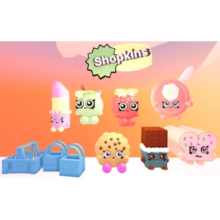 adopt me shopkins sweets plush pack