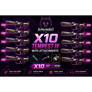 10x Tempest IV Best Attachment