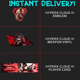 MW3 HYPERX BUNDLE (INSTANT DELIVERY)