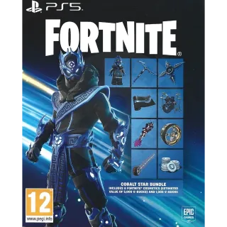 Fortnite Cobalt Star Console Bundle PS5 EU KEY