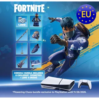  Fortnite - Flowering Chaos Bundle + 1000 V-Bucks EU PS5 Key