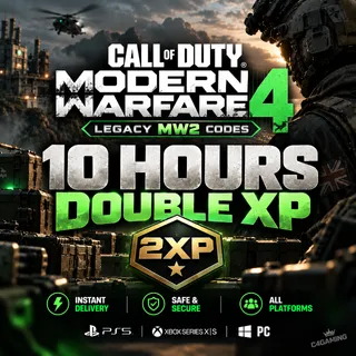 Call of Duty Modern Warfare 4 - 1O HOURS DOUBLE XP (2XP)