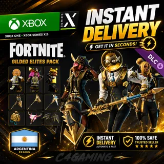 Fortnite - Gilded Elites Pack DLC AR XBOX One / Xbox Series X|S CD Key