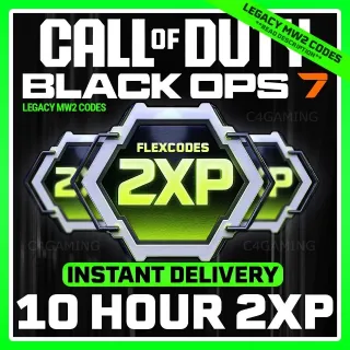 10 HOURS DOUBLE XP (2XP) COD BLACK OPS 7 | GLOBAL
