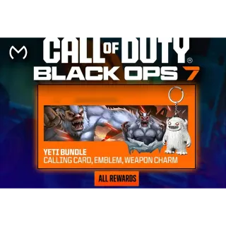 Black Ops 7 - Yeti Bundle Rewards