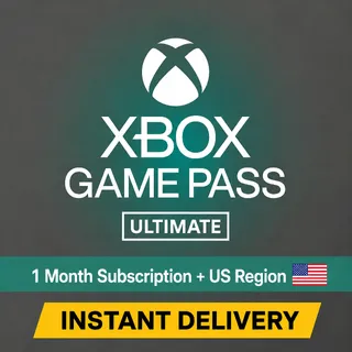 Xbox Game Pass Ultimate - 1 Month Subscription US