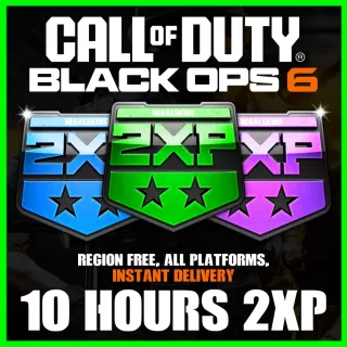 Call of Duty Black Ops 6 10 Hours Double XP (2XP)