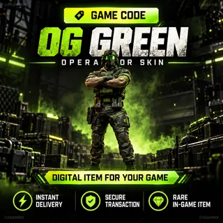 Operator Skin OG Green - Call of Duty Modern Warfare 4