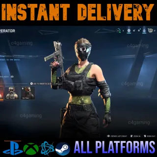 COD BLACK OPS 7 - RAVER OPERATOR SKIN + 1 HOUR WEAPON XP 