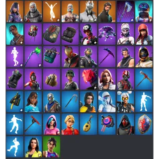 Fortnite Account Rare | 262 Skins | OG Galaxy + Travis + Rogue Spider [Full Access]