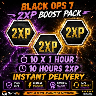 Call Of Duty Black Ops 7 - 10 Hours Double XP