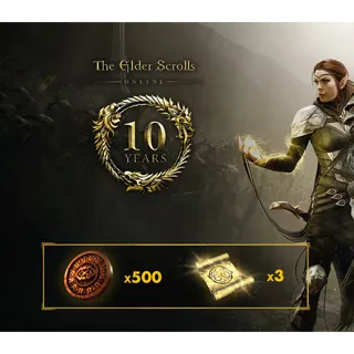 The Elder Scrolls Online - 10th Anniversary Pack XBOX One / Xbox Series X|S / PC