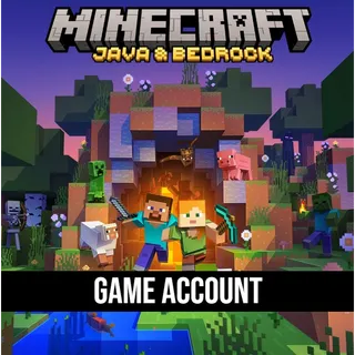 Minecraft Java & Bedrock PC Mojang Full Access Account | Instant Delivery