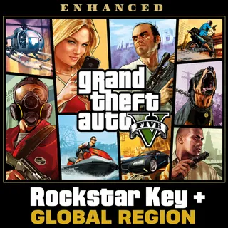Grand Theft Auto V Enhanced PC Rockstar Key GLOBAL