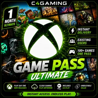 1 Month Xbox Game Pass Ultimate Membership for Existing Users USA