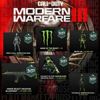 MW3 EXCLUSIVE MONSTER FULL BUNDLE
