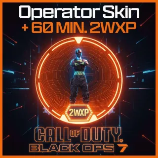 Black Ops 7 - Raver Operator Skin + 60 min 2XP