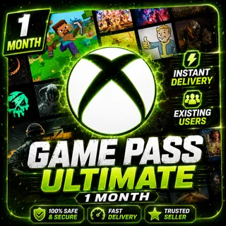 Xbox Game Pass Ultimate - 1 Month Subscription Key US⚡[ 𝐈𝐍𝐒𝐓𝐀𝐍𝐓 𝐃𝐄𝐋𝐈𝐕𝐄𝐑𝐘 ]
