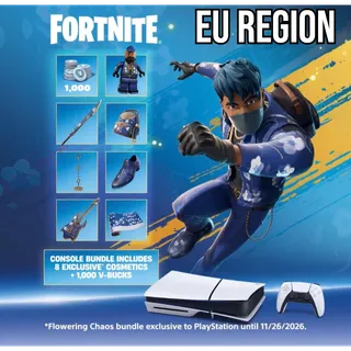  Fortnite - Flowering Chaos Bundle + 1000 V-Bucks EU PS5 Key