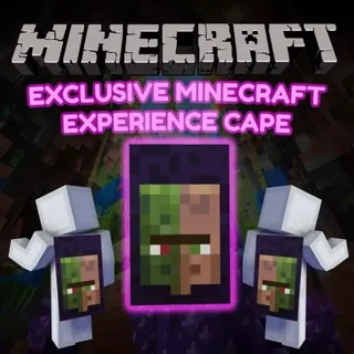 MINECRAFT EXCLUSIVE EXPERIENCE CAPE | XBOX One / Xbox Series X|S / PC