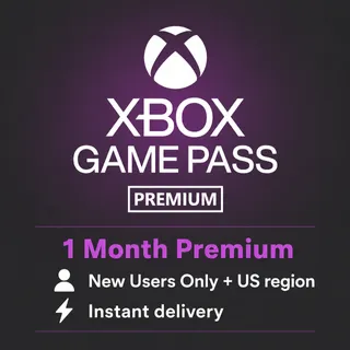 Xbox Game Pass Premium 1 Month | New Accounts Only