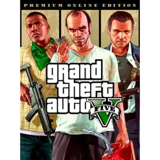 Grand Theft Auto V (GTA 5) - Premium Online Edition GLOBAL