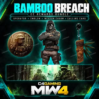 Call of Duty Modern Warfare 4 - EE Bamboo Breach Rewards Bundle Code RARE