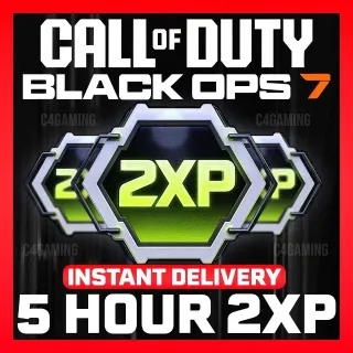 COD BLACK OPS 7 - 5 HOURS DOUBLE XP (2XP)