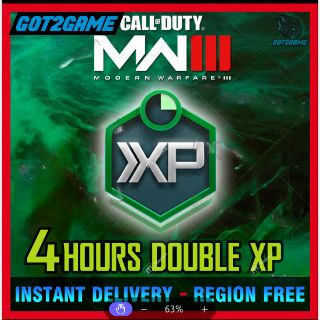 MW3 4 HOURS DOUBLE XP (2XP)