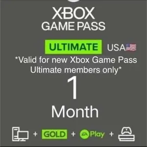 Xbox Game Pass Ultimate 1 Month