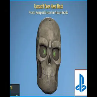 Fasnacht Bone Head Mask
