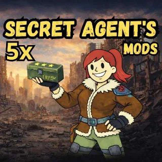 5x Secret Agent's Mods