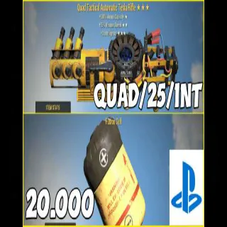 Tesla Quad/25/INT + 20000 Fusion Cells.