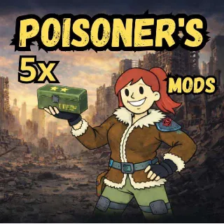 5x Poisoner's Mods