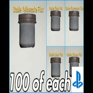 100 Of Each Stable Flux